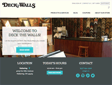 Tablet Screenshot of castlehillsplaza.deckthewalls.com
